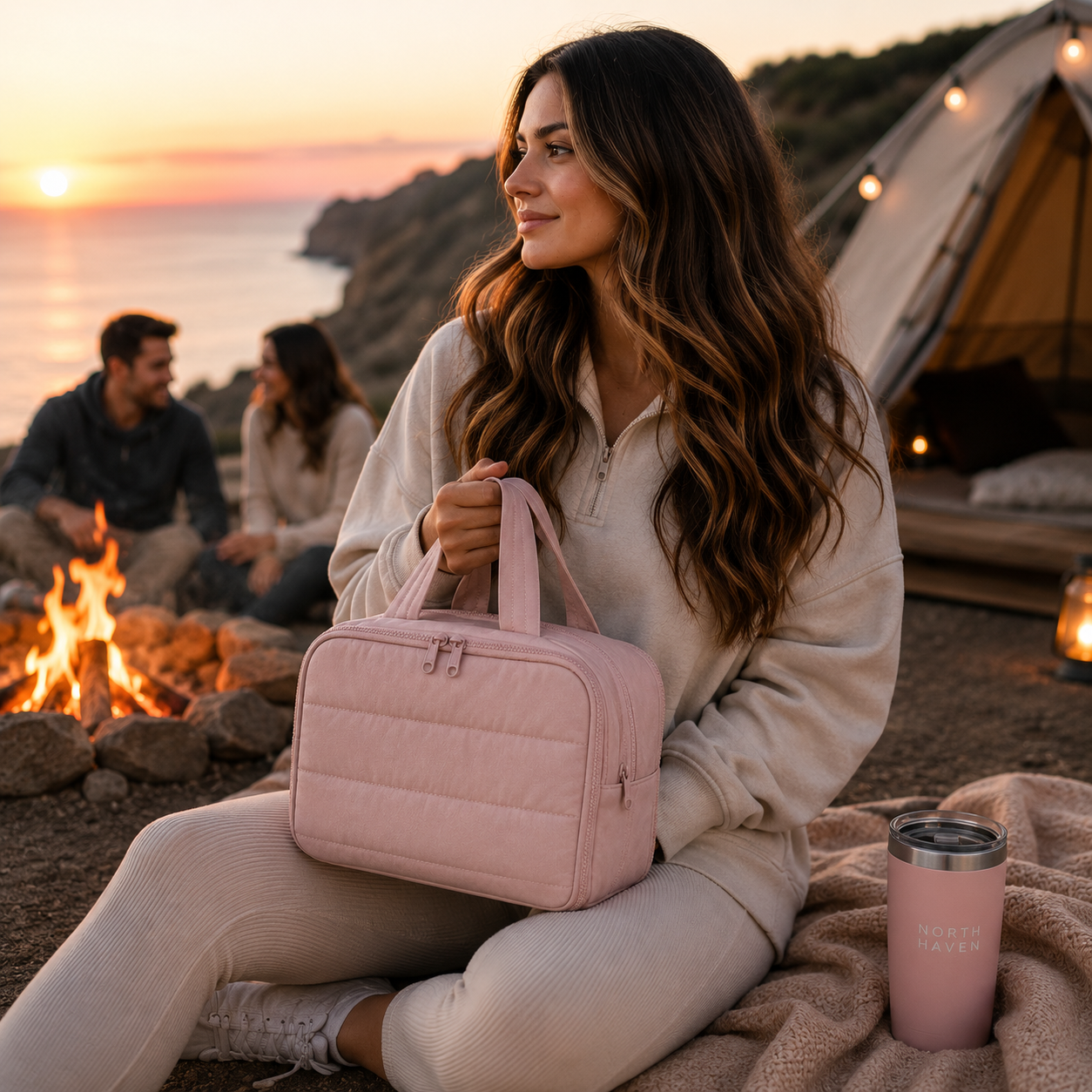 North Haven™ 4-in-1 Travel Vanity Bag
